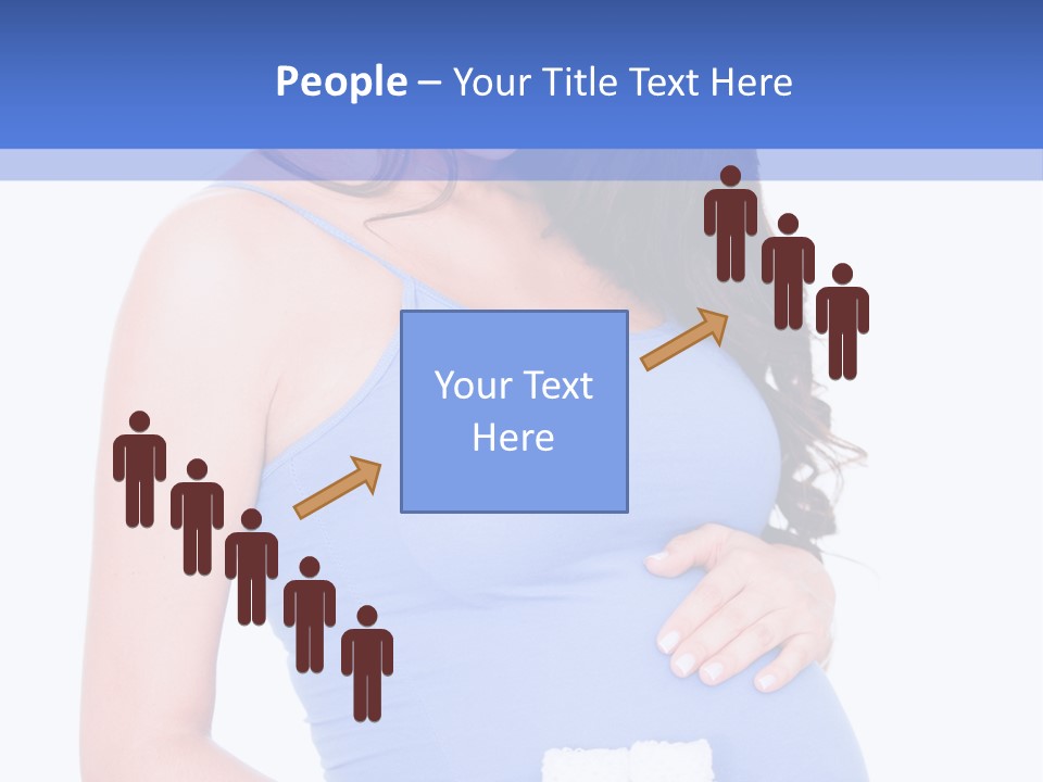 Shoes Holding Cute PowerPoint Template