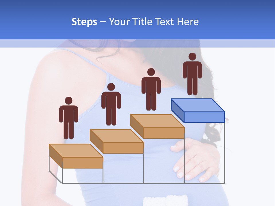 Shoes Holding Cute PowerPoint Template