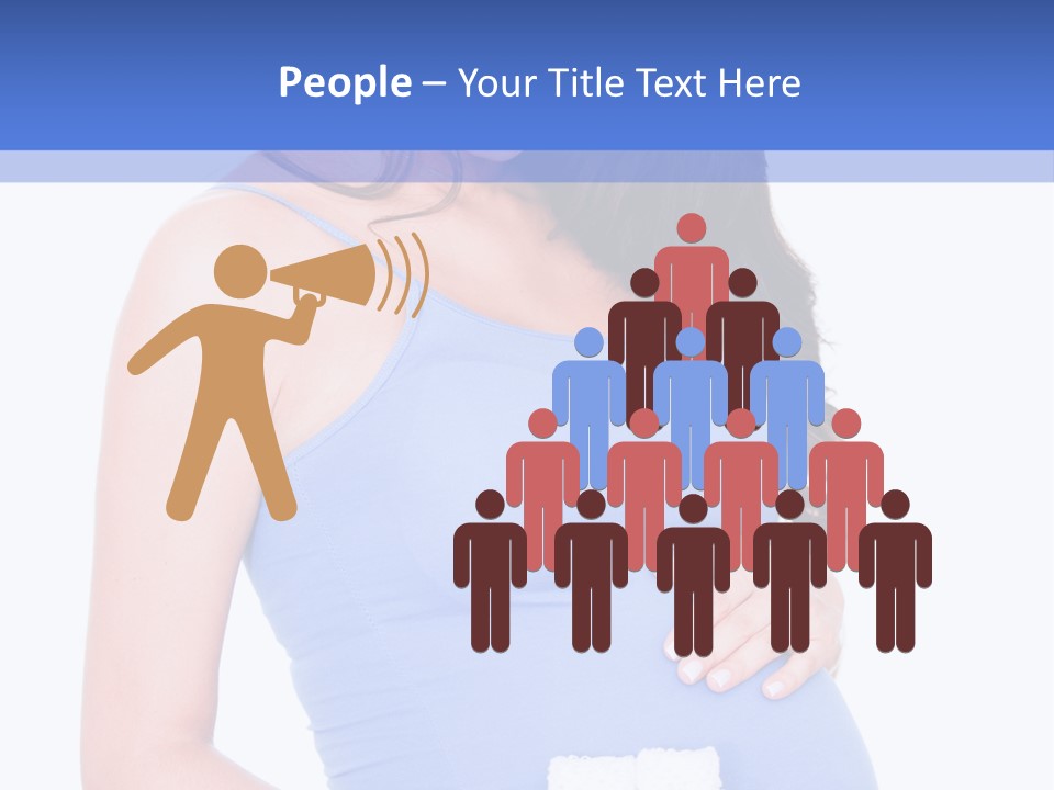 Shoes Holding Cute PowerPoint Template