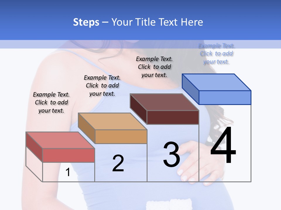 Shoes Holding Cute PowerPoint Template