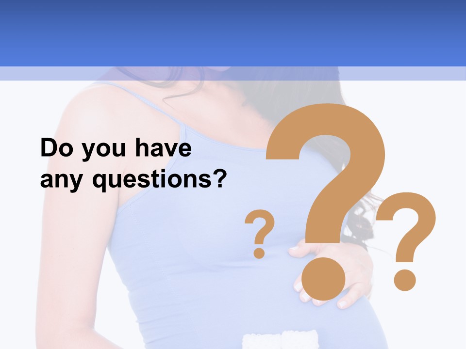 Shoes Holding Cute PowerPoint Template