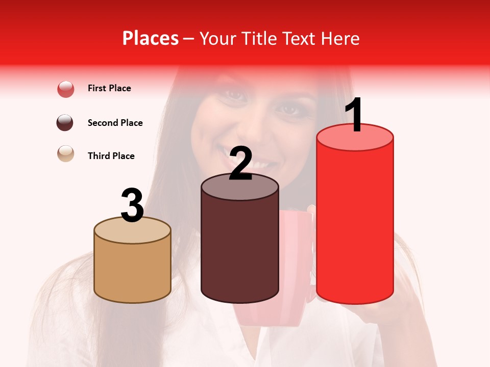 People Adorable Isolated PowerPoint Template