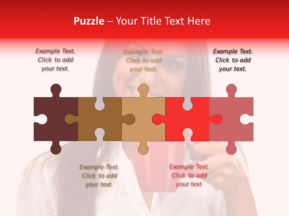 People Adorable Isolated PowerPoint Template