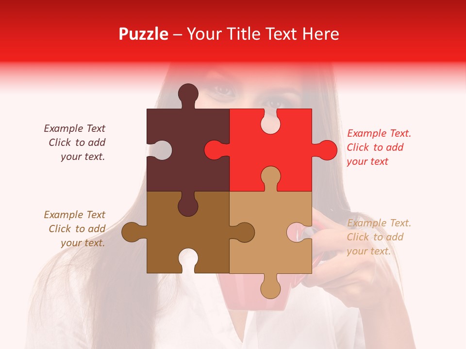 People Adorable Isolated PowerPoint Template