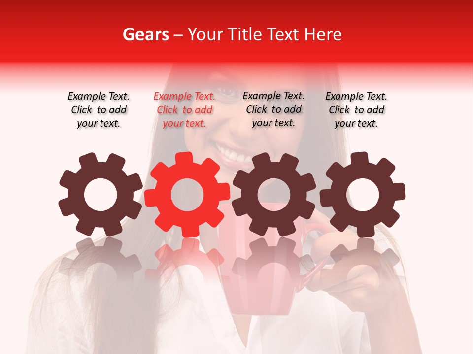 People Adorable Isolated PowerPoint Template