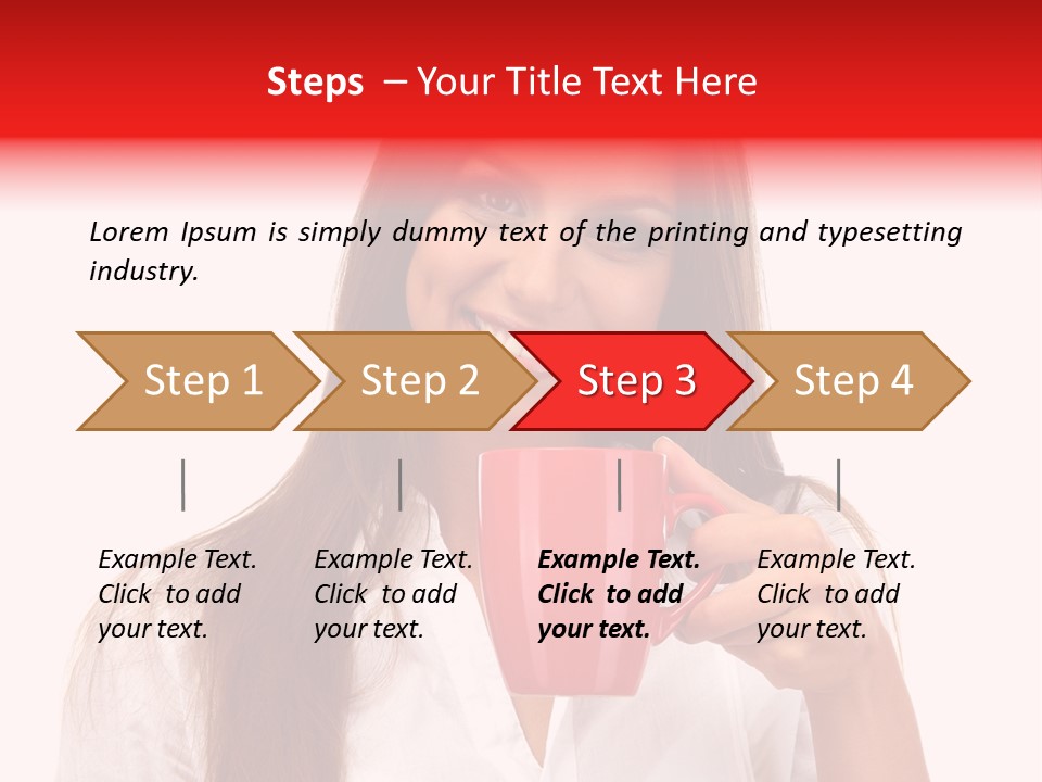 People Adorable Isolated PowerPoint Template