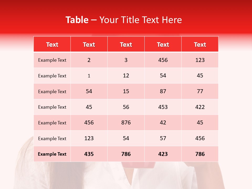 People Adorable Isolated PowerPoint Template