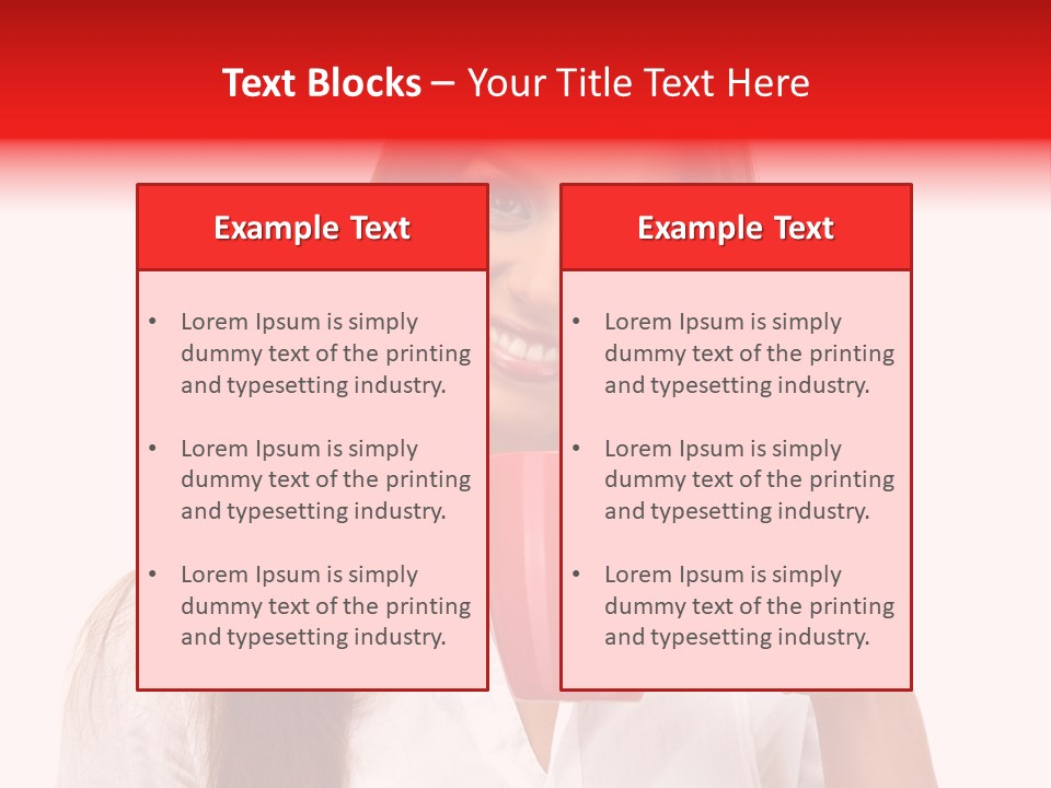 People Adorable Isolated PowerPoint Template