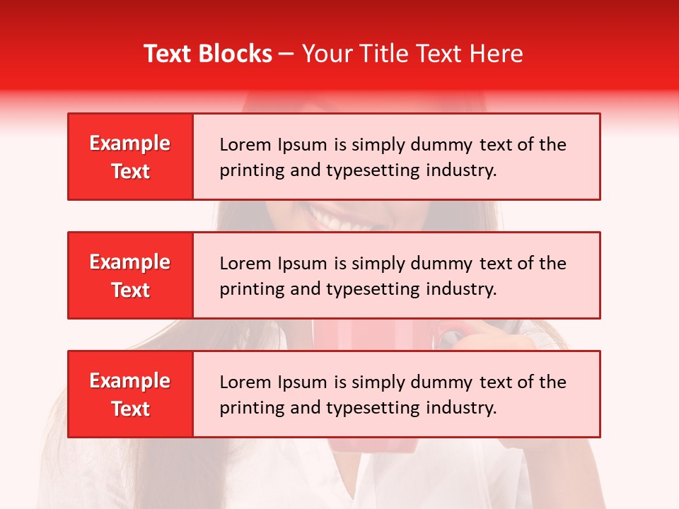 People Adorable Isolated PowerPoint Template