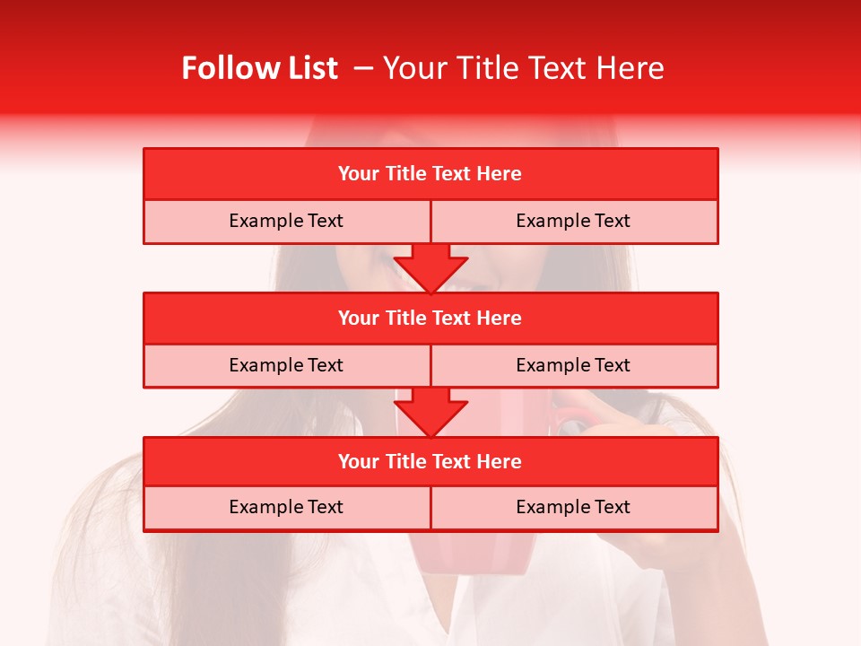 People Adorable Isolated PowerPoint Template