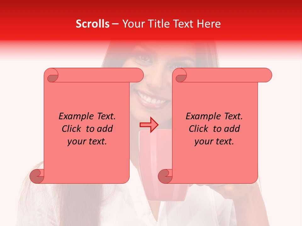 People Adorable Isolated PowerPoint Template
