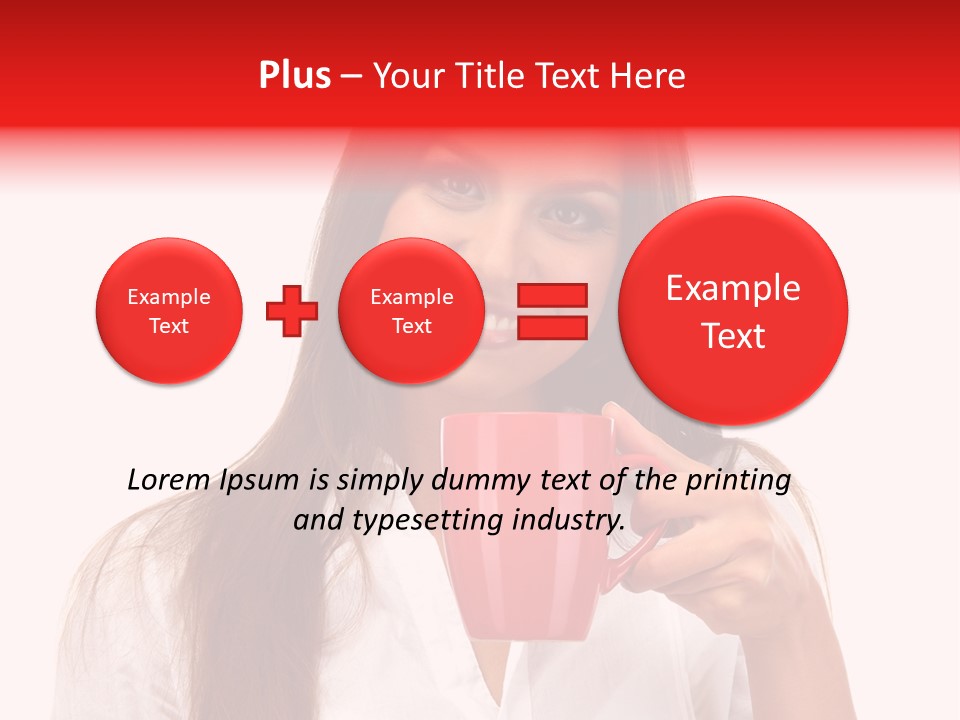 People Adorable Isolated PowerPoint Template