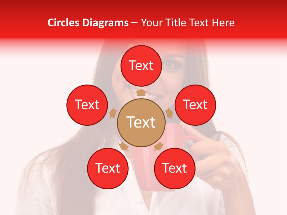 People Adorable Isolated PowerPoint Template