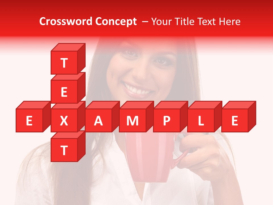 People Adorable Isolated PowerPoint Template