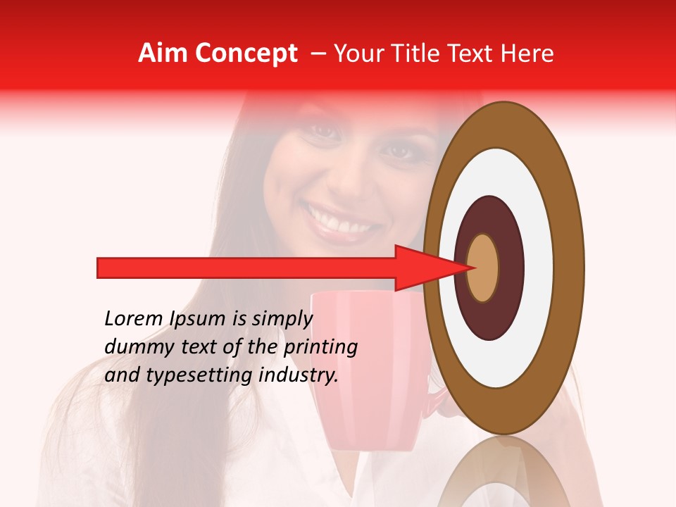 People Adorable Isolated PowerPoint Template