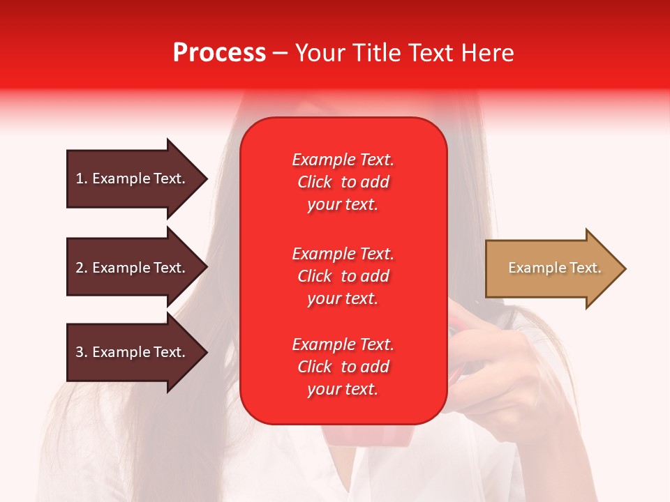 People Adorable Isolated PowerPoint Template