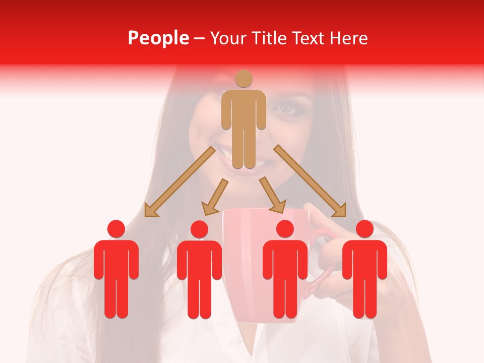 People Adorable Isolated PowerPoint Template