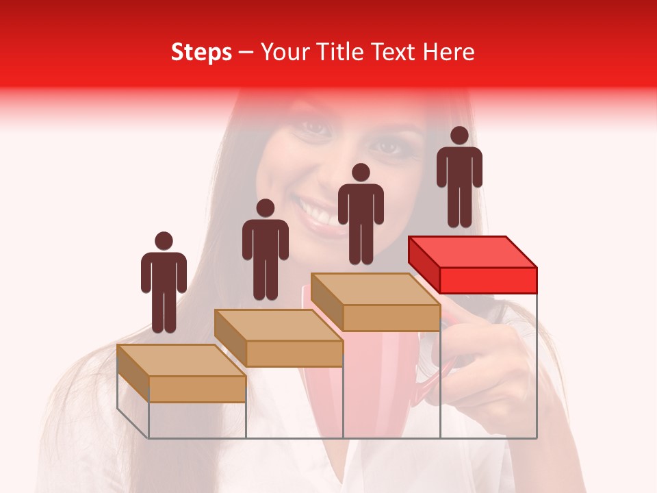 People Adorable Isolated PowerPoint Template