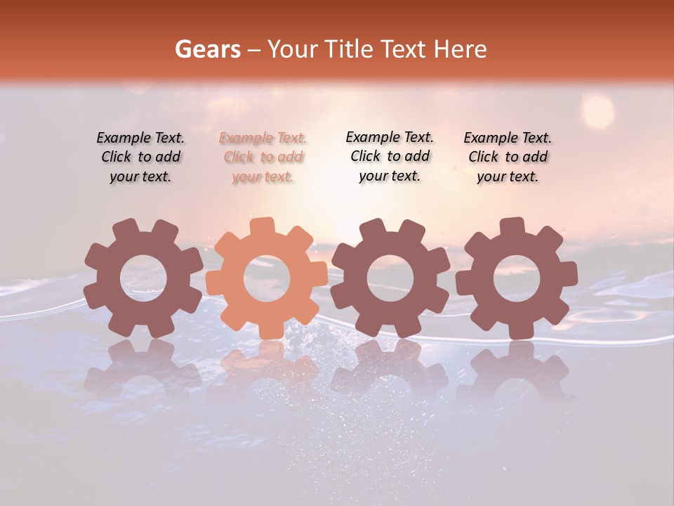 Light Element Surface PowerPoint Template