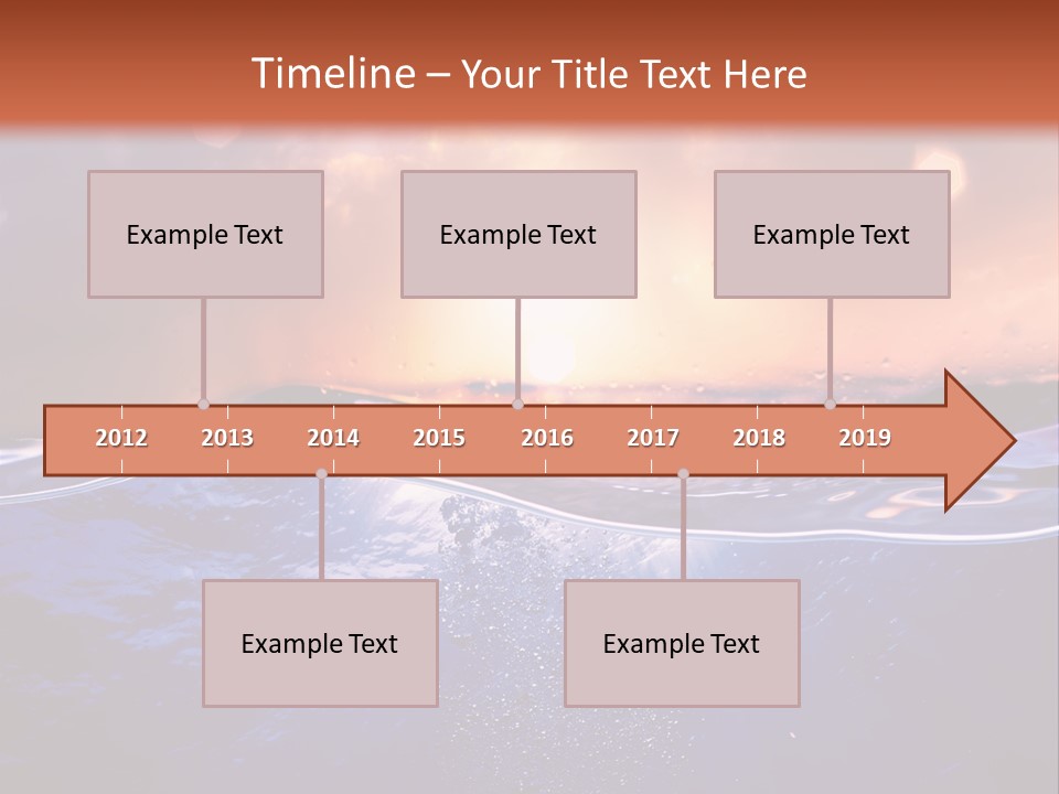 Light Element Surface PowerPoint Template