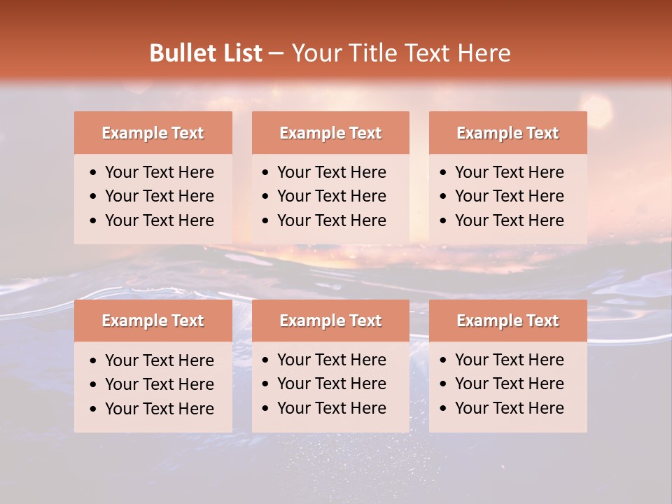 Light Element Surface PowerPoint Template
