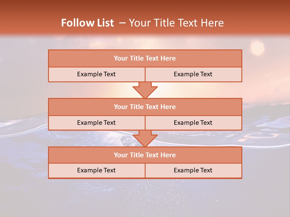 Light Element Surface PowerPoint Template