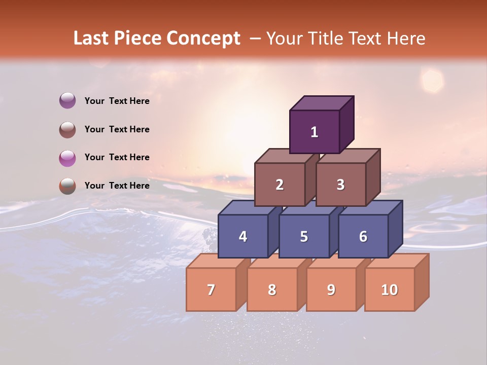 Light Element Surface PowerPoint Template