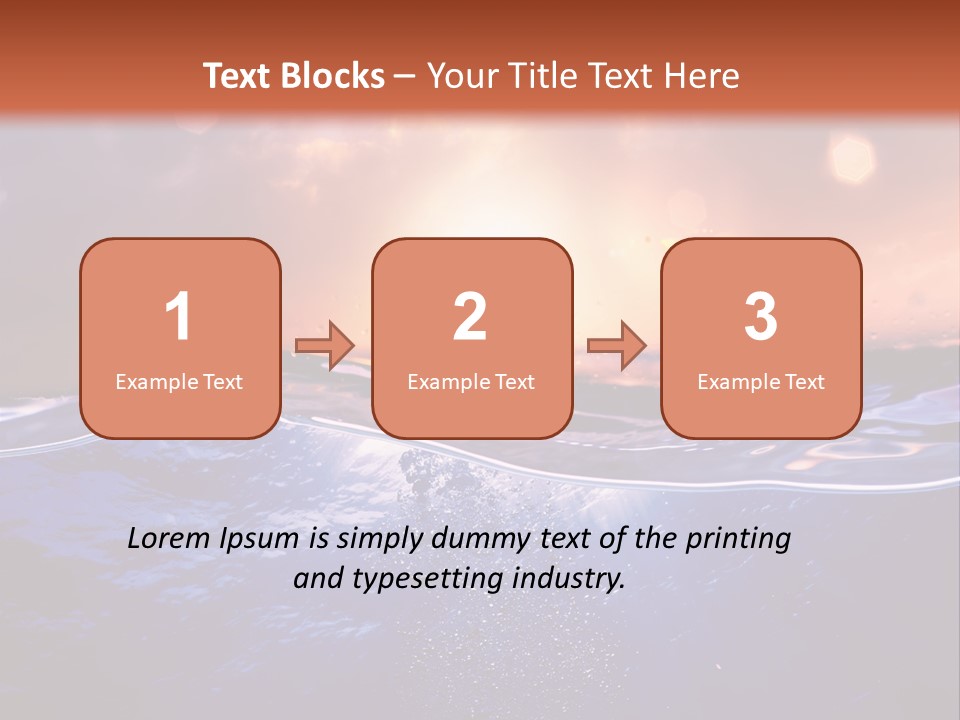 Light Element Surface PowerPoint Template