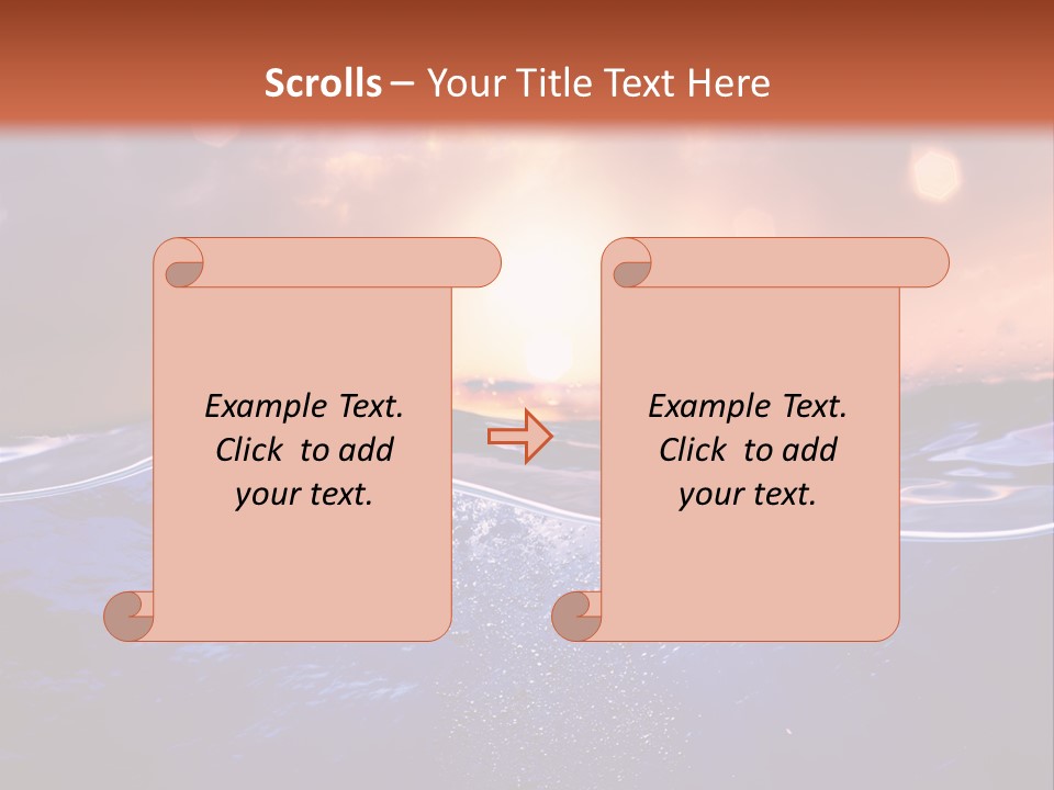 Light Element Surface PowerPoint Template