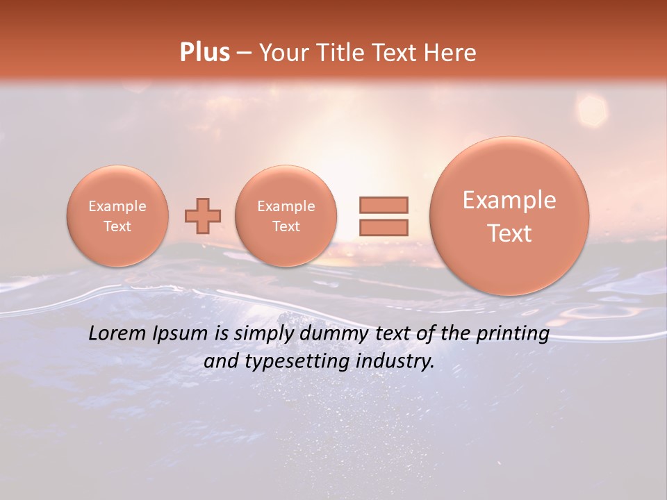 Light Element Surface PowerPoint Template
