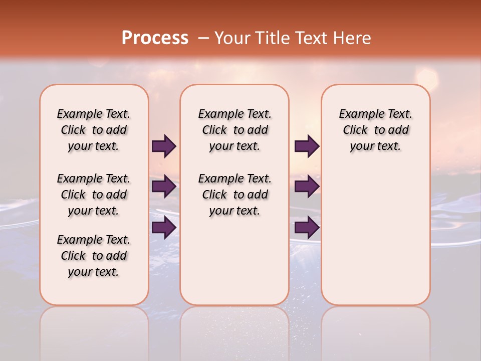 Light Element Surface PowerPoint Template