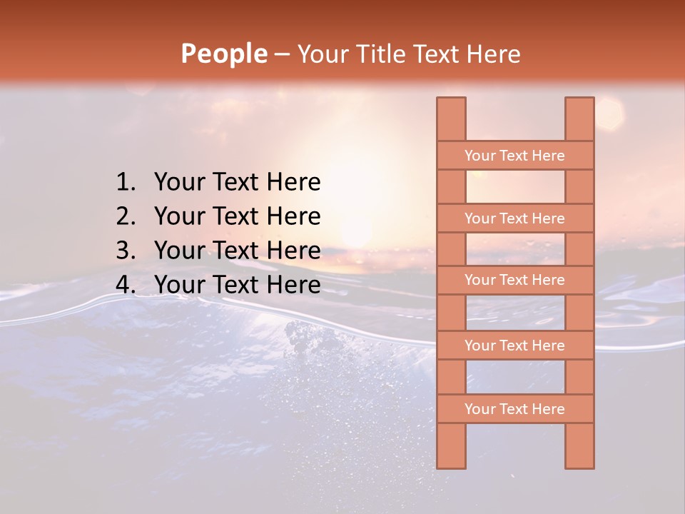 Light Element Surface PowerPoint Template
