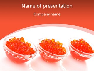 Delicious White Ingredient PowerPoint Template