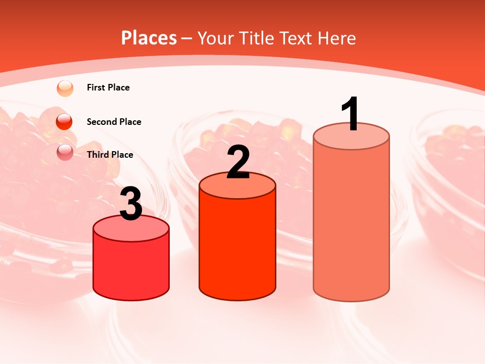 Delicious White Ingredient PowerPoint Template