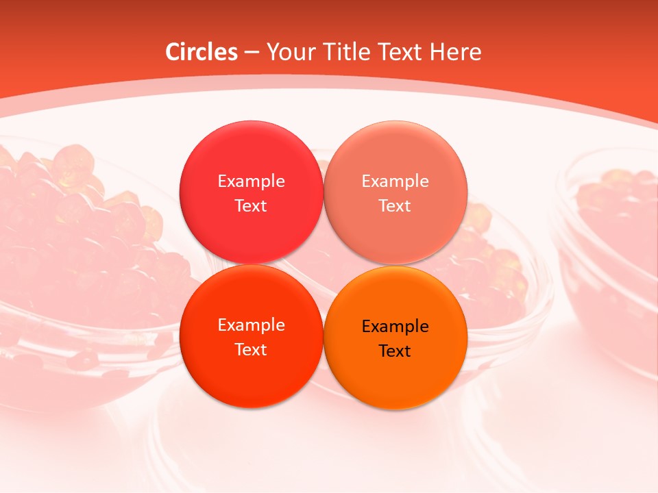 Delicious White Ingredient PowerPoint Template