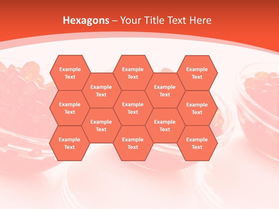 Delicious White Ingredient PowerPoint Template