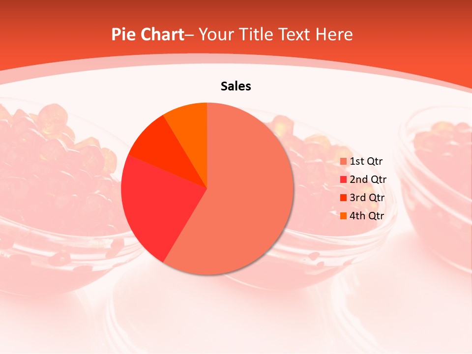 Delicious White Ingredient PowerPoint Template