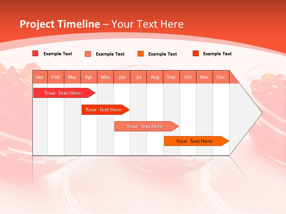 Delicious White Ingredient PowerPoint Template