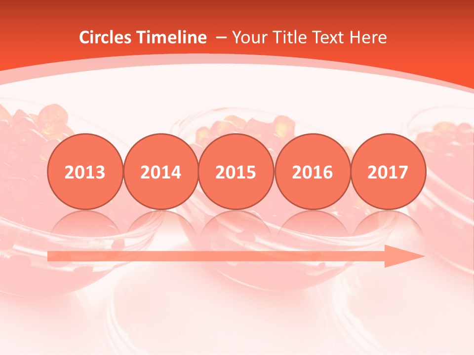 Delicious White Ingredient PowerPoint Template