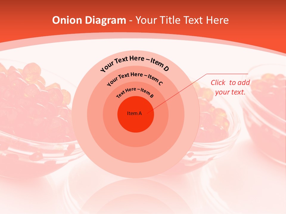 Delicious White Ingredient PowerPoint Template