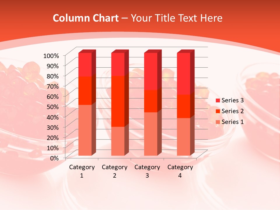 Delicious White Ingredient PowerPoint Template