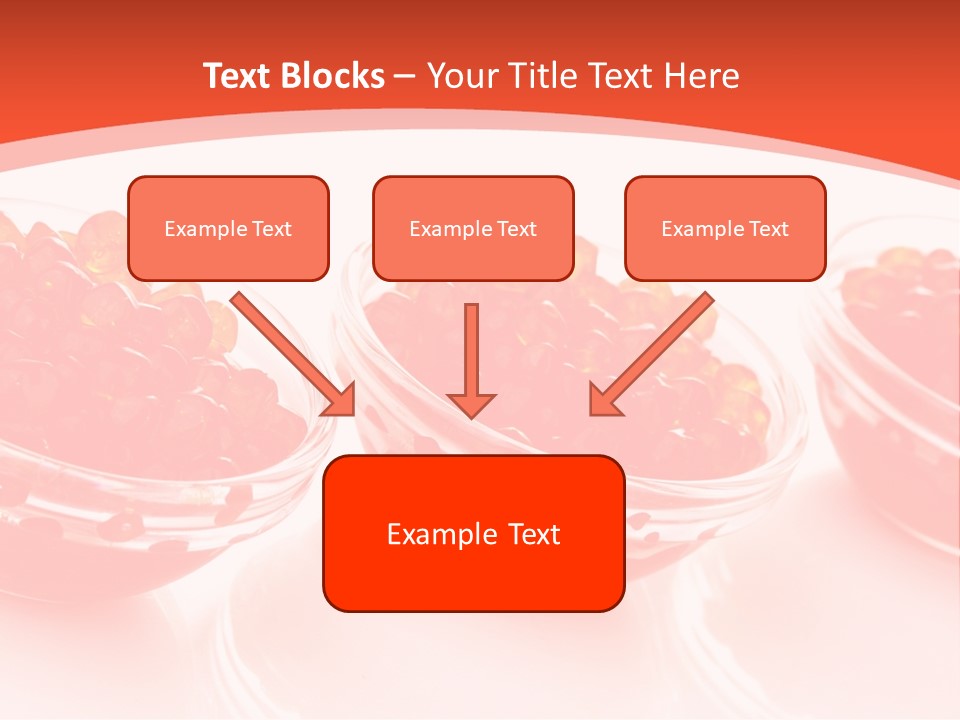 Delicious White Ingredient PowerPoint Template