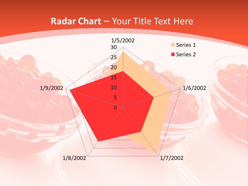 Delicious White Ingredient PowerPoint Template