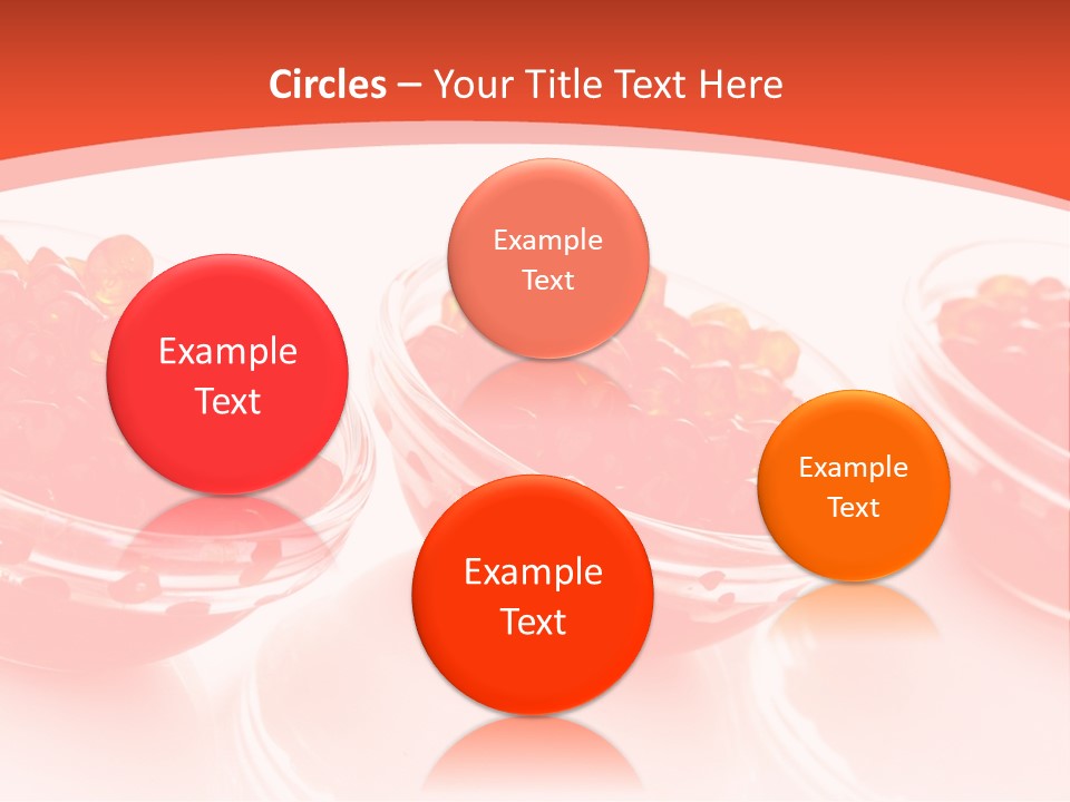 Delicious White Ingredient PowerPoint Template