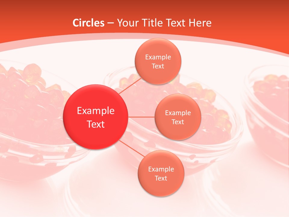Delicious White Ingredient PowerPoint Template