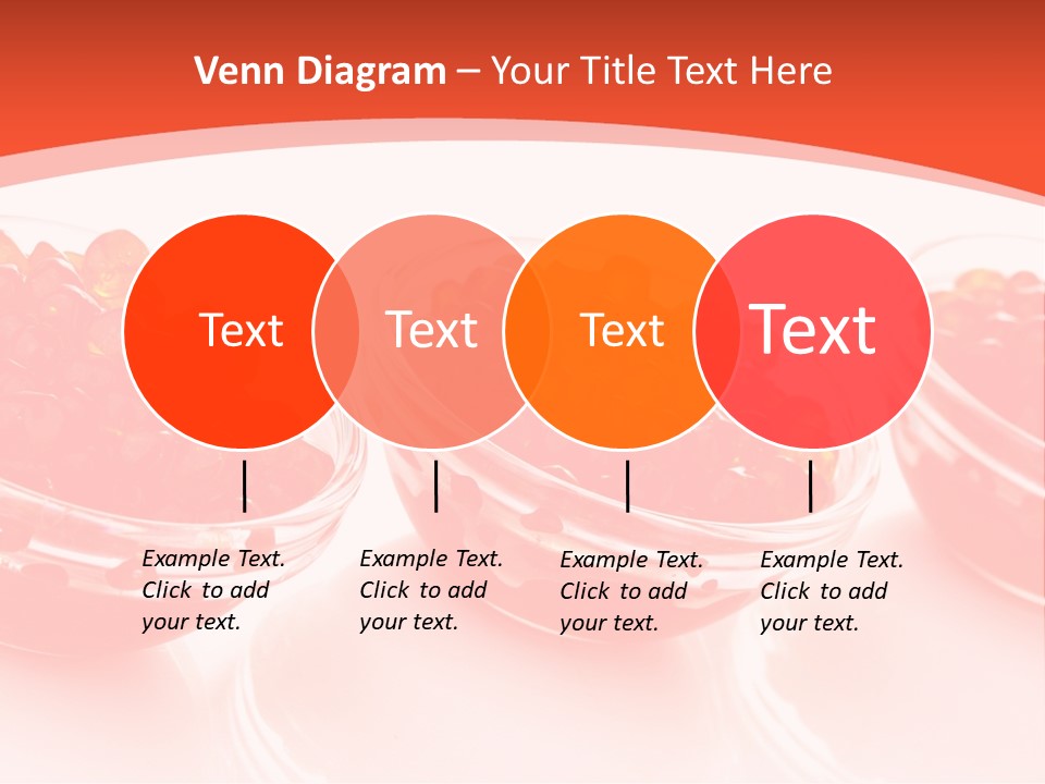 Delicious White Ingredient PowerPoint Template