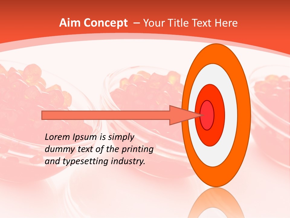 Delicious White Ingredient PowerPoint Template