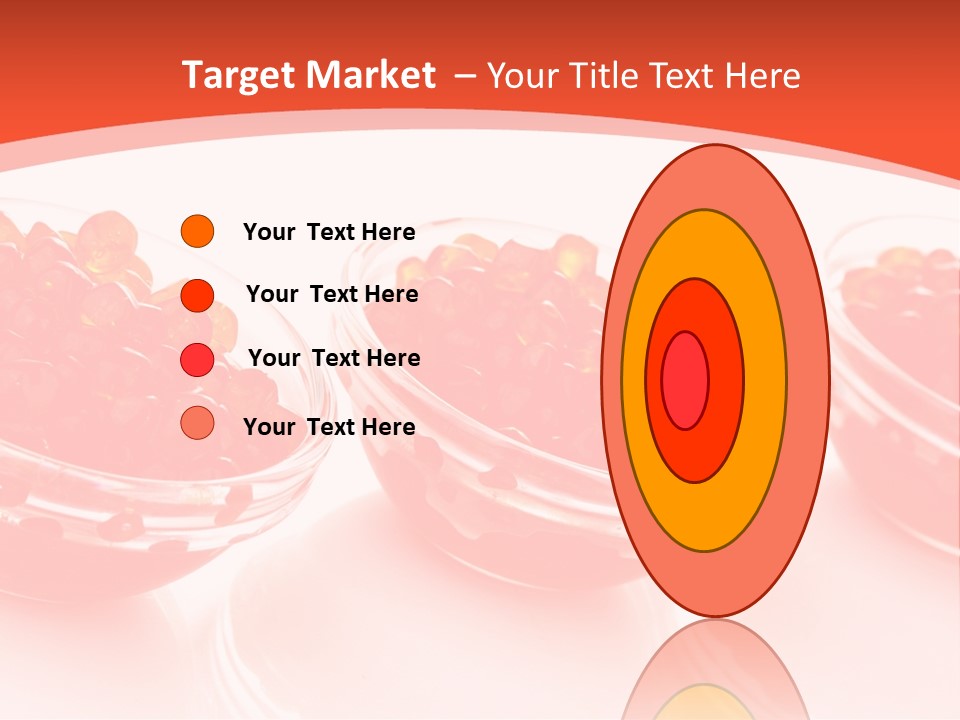 Delicious White Ingredient PowerPoint Template