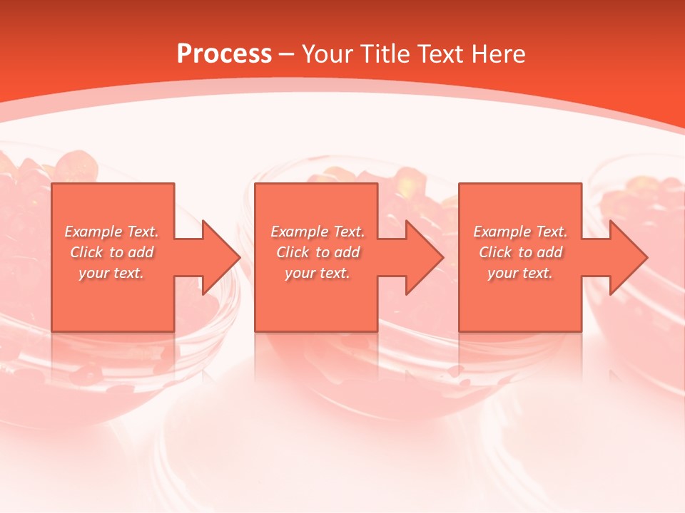 Delicious White Ingredient PowerPoint Template
