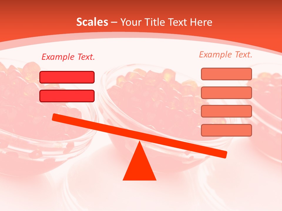 Delicious White Ingredient PowerPoint Template